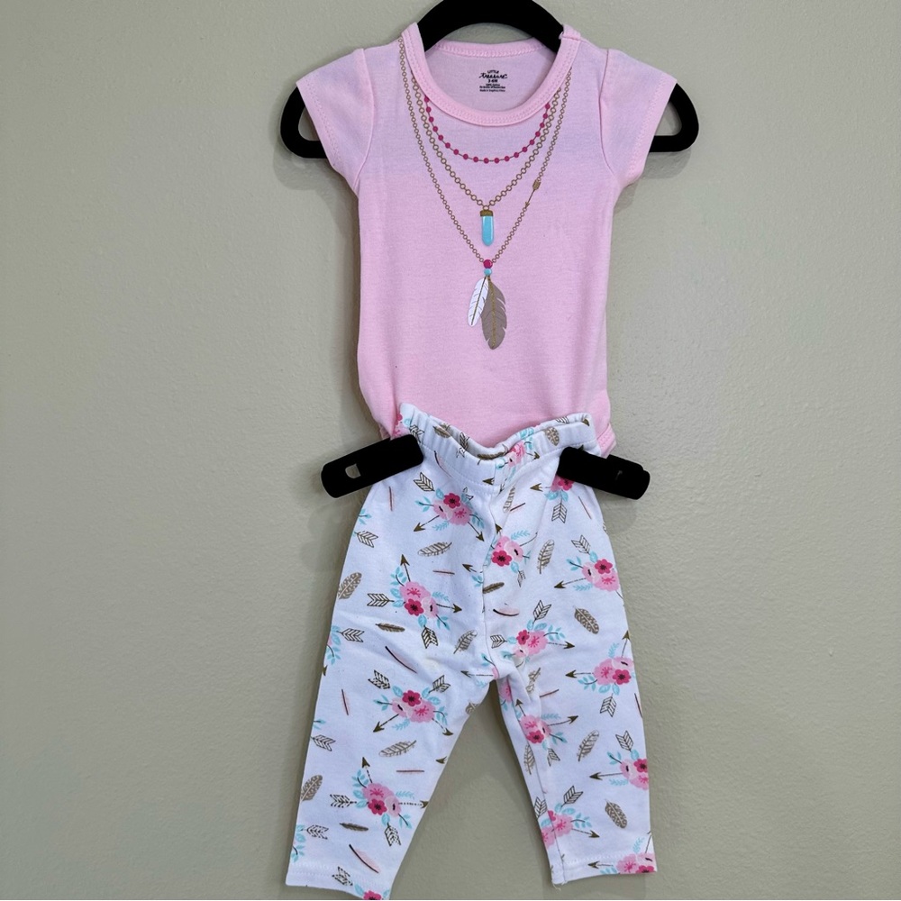 Baby girl matching set
